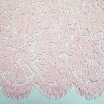 1,5 m/ Lote francês cílios cílios laço bordado floral de tecido, laço de tecido costurado flores de tecido posicionamento saia de 150cm de largura 2