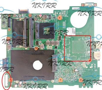 10260-1 DQ15 Discreto Nvidia 10260-2 WTPNR 7GC4R placa-Mãe para Dell Inspiron 15R N5110 Apoio Core I5 I7 0
