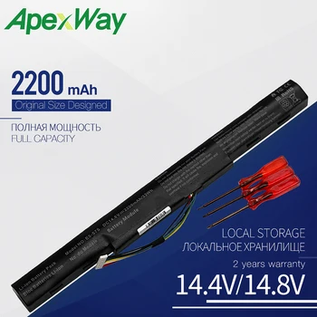 14.8 V Laptop Bateria para Acer Aspire E 15 E5-475 E5-475G E5-476 E5-553 E5-575 E5-575T E5-774G F5-573G AS16A5K AS16A7K AS16A8K