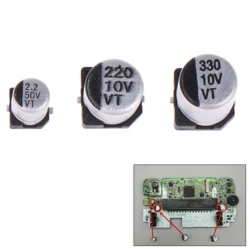1Set Capacitor Para WONDER SWAN COLOR Para WSC placa-Mãe do Capacitor de Peças de Reparo