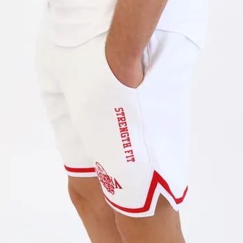 2020 maré marca masculina da nova malha de treinamento de esportes de shorts de verão respirável, de secagem rápida e calças esportivas