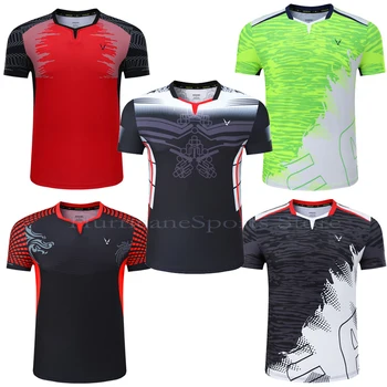2021 esporte de Tênis T-Shirt Homens Mulheres Crianças de Badminton Camisas de Curto Menina de Ténis de Mesa Camisolas de Ping Pong Kits Ginásio execução camisas