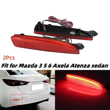 2Pcs/LED pára-choques Traseiro, Ajuste de Luz para Mazda 3 5 6 Axela Atenza limousine Profissional Partes externas de Acessórios para carros