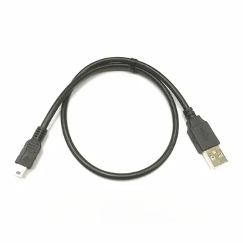 2pcs/monte 50CM Mini-USB para Cabo USB 2.0 para Gopro Hero 4/3+, PS3, MP3 Player, Traço Cam,Câmera Digital, GPS, PDAs