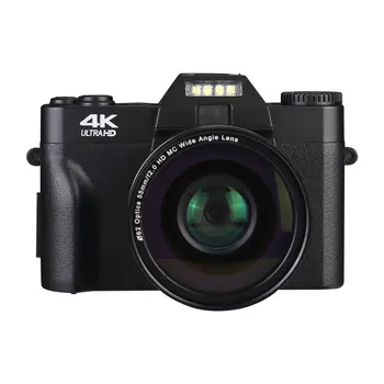 4K de Alta Definição Digital 16X Câmera Micro Único Retro Com WiFi lapso de Tempo de Disparo Digital Profissional Câmera Vlog Câmara