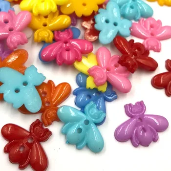 50/100 peças Botões de Plástico Animal miúdo de Costura, Acessórios de Vestuário PT149