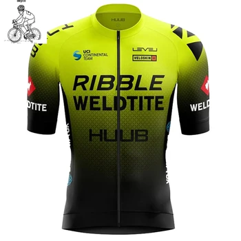 a equipa de huub 2022 ciclismo camisas de homem de manga curta bicicleta de estrada jersey mtb tops maillot ciclismo hombre esportes ao ar livre bicicleta roupas vestir