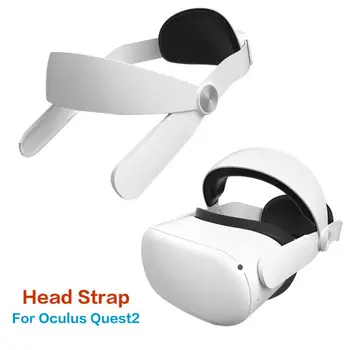 Ajustável Para Oculus Quest 2 Virtual Cinta de Cabeça VR Elite Cinta de Conforto Melhorar o Apoio Forcesupport Realidade Acesso Aumentar