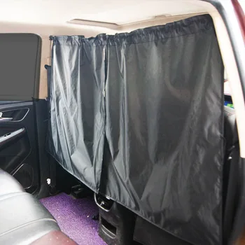 Carro cortina pára-sol do carro partição de privacidade cortina interior do carro isolamento térmico traseiro de privacidade sombras suprimentos RV-sol