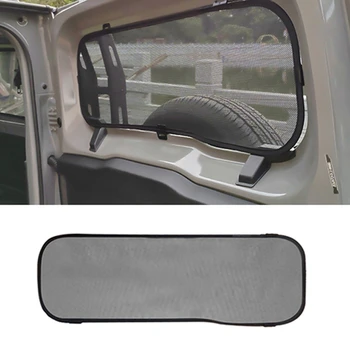 Cauda Janela de Sombras Tampa, para Suzuki Jimny JB64 JB74 2019 2020 Interior Anti-Sai Anti-Inseto Net Cortina de Gaze