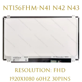 De 15,6-Polegadas Laptop de Tela LCD B156HTN06.2 NT156FHM-N43 V8.0 Para Lenovo Ideapad 3-15ITL6 82H8 FHD 1920×1080 30pins 60HZ