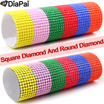 DIAPAI Diamante Pintura 5D DIY 100% Completo Quadrado/Redondo Broca 