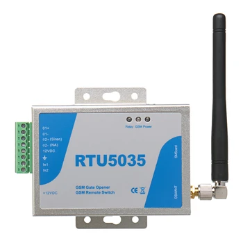 Durável GSM Portão Abridor resistente ao Desgaste RTU5035 Controle sem Fio GSM Portão Abridor de Interruptor do Relé da SMS Chamada de Controlador Remoto