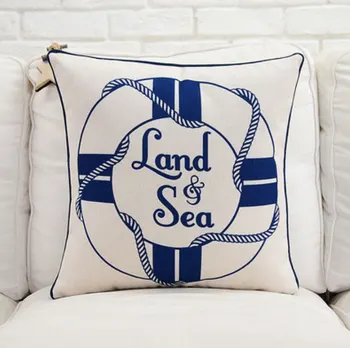 Frete Grátis!!Mediterrâneo azul do mar vermelho, travesseiro/almofadas caso da criança,marinhas europeias capa de almofada decorativa jogar travesseiro caso 5