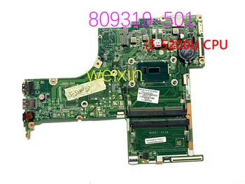 Genuíno 809319-501 UMA i5-5200U CPU DAX12AMB6D0 Laptop placa Mãe para o HP 17-g137nr 17-G167CL NoteBook teste de 100% bom