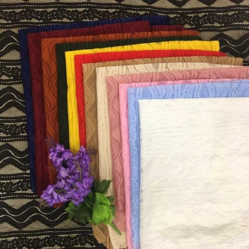 GLace 1Y/monte 12colour africana tecido respirável malha macia de costura de tecido para decoração de casa vestido acessórios TX1510 0