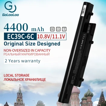 Golooloo 11.1 v 4400mAh Laptop Preto Bateria para Acer AS10H31 AS10H51 AS10H75 Para o Gateway EC49C ID49C EC39C EC39C-N52B