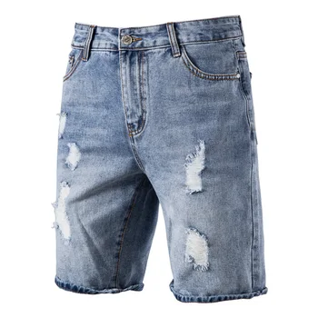 Homens de Calças Jeans Moda Solta Wide Leg Jeans Casual Streetwear Impresso Cruz Calças de Algodão Puro Calças Largas calças de Brim dos Homens
