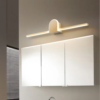 JJC Nórdicos moderno, simples LED de iluminação da vaidade, espelho do banheiro, luz, iluminação, iluminação home ouro tira lâmpada de parede
