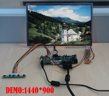 Kit para B133EW01 V3/V1/V0/V2 compatíveis com HDMI, DVI 1lamps 20pin 1280X800 Sinal VGA placa de controle do Painel de tela de 13.3