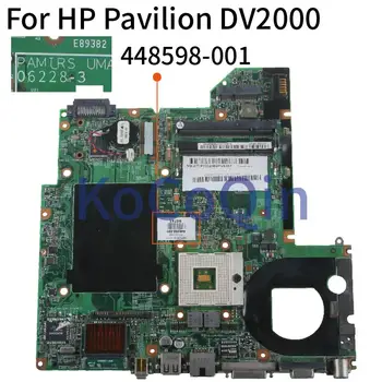 KoCoQin Laptop placa-Mãe Para o HP Compaq V3000 DV2000 placa-mãe 448598-001 06228-3 965 DDR2