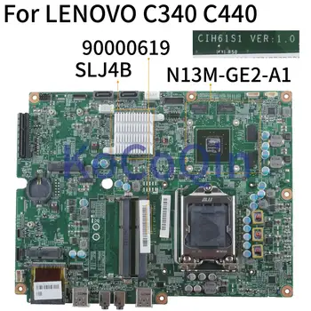 KoCoQin Laptop placa-mãe Para o LENOVO C340 C440 90000619 SLJ4B N13M-GE2-A1 placa-mãe