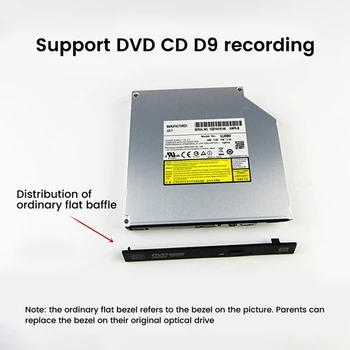 Laptop Built-In Gravador de DVD Para o MSI GE60 GE702PE SATA Porta Serial de 12,7 MM Portátil Gravador de DVD+Moldura Suporta D9 Queimar
