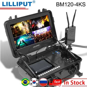 LILLIPUT BM120-4KS 12,5 Polegadas Monitor de Difusão Diretor de 3840x2160 4K HDMI 3G-SDI LUT 3D Para a Câmera DSLR