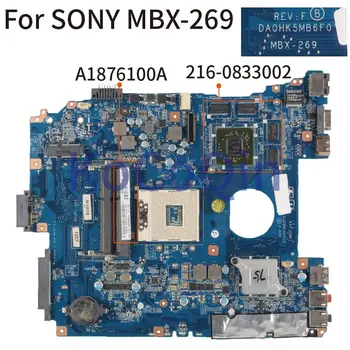MBX-269 Para SONY SVE151 SVE1512 Notebook placa-mãe A1876100A DA0HK5MB6F0 216-0833002 SLJ8E Laptop placa-Mãe DDR3