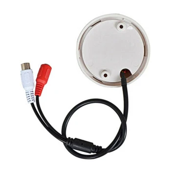 Microfone CFTV Forma de Bola de Áudio do Dispositivo de Captação de Alta Sensibilidade de Áudio do Dispositivo de Monitoramento para o Carro TD326