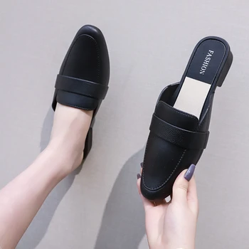 Mulas Womens Sapatos de Luxo Slides Mulheres Chinelos, Mocassins Tampa de pés de Designer de Verão de Novo Chinelos Macios Mulheres Sapatos da Moda
