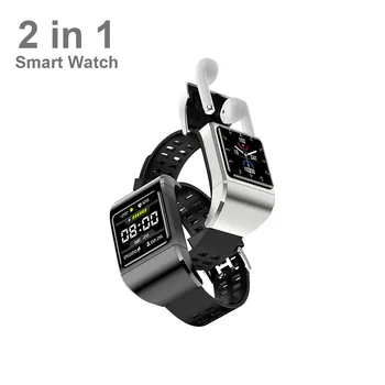 Nova Versão G36 pro TWS smart watch com fones de ouvido 2 em 1 impermeável tela de toque do dispositivo wearable smart watch, com fones de ouvido