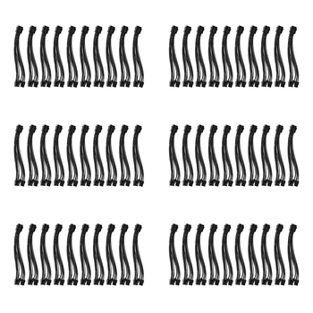 Ofertas Top 60Pcs 20Cm de Gráficos de Cartão de 8 Pinos Fêmea Para 2X8P(6+2)Pin de Extensão Cabo de Alimentação do sexo Masculino Pcie PCI Express 18AWG 4 Linhas Cabo