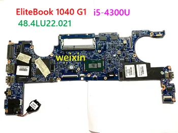 PARA HP EliteBook 1040 G1 placa-Mãe i5-4300U 760277-001 760277-501 760277-601 48.4LU22.021 100% funcionando