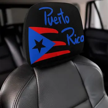 Porto Rico Universal Carro Assento Encosto De Cabeça De Cobre Conforto, Auto Frente Da Tampa De Assento Acessórios De Decoração Carro Encosto De Cabeça Protecto