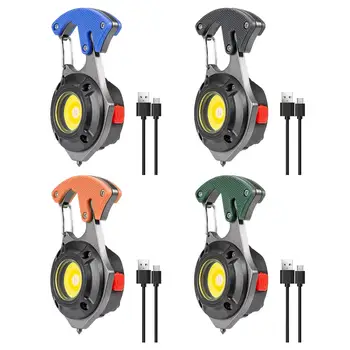 Portátil Mini Lanterna de LED Recarregável com chave de Fenda 500mAh Lâmpada de Emergência Pequeno para a Pesca Exterior Caminhadas
