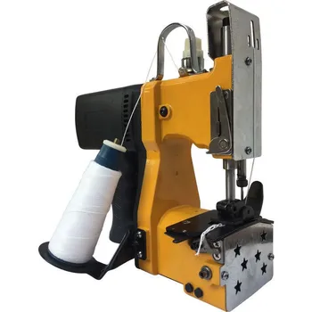Portátil Máquina de Costura Elétrica de Papel-Composto de plástico e Saco de Ensacamento Máquina de Fechamento Automático Thread Recorte de Luz Prensa Rápida