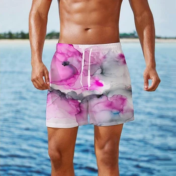 Seca rápido, Homens da moda praia Plus Size, roupas de Banho dos Homens 2022 Impresso Nadar Shorts de Praia no Verão Shorts de Homens de Sunga 3D Shorts