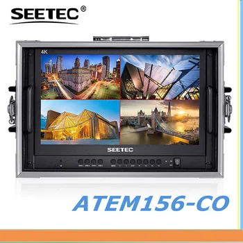 SEETEC ATEM156-CO 15.6 4K HDMI Multiview Levar-nos ao Vivo Streaming de Transmissão de Diretor de Monitor para ATEM Mini Mixer Pro Monitores LCD