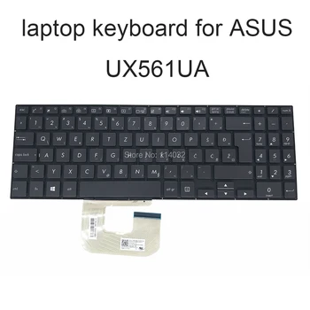 Substituição de teclados teclado retroiluminado UX561 para ASUS zenbook UX561 ONU UX 561UA WB Bósnio sérvio preto quente da venda 0KNB0-5631WB00