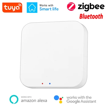 Zigbee, Bluetooth 3.0 Gateway ÇÃO de MALHA Multi Modo de HUB sem Fio Smart Home Ponte Homekit Tuya APP de Controle Remoto Para o Google Alexa