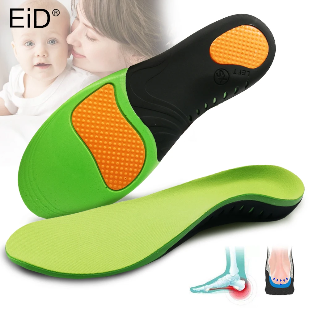 EID crianças, Crianças Órteses Palmilhas Planas Pés Sapatos de Sola S/a X Tipo de Pernas Valgo/Varo Criança Arco Almofada do Pé Calçados Esportivos Insere 0