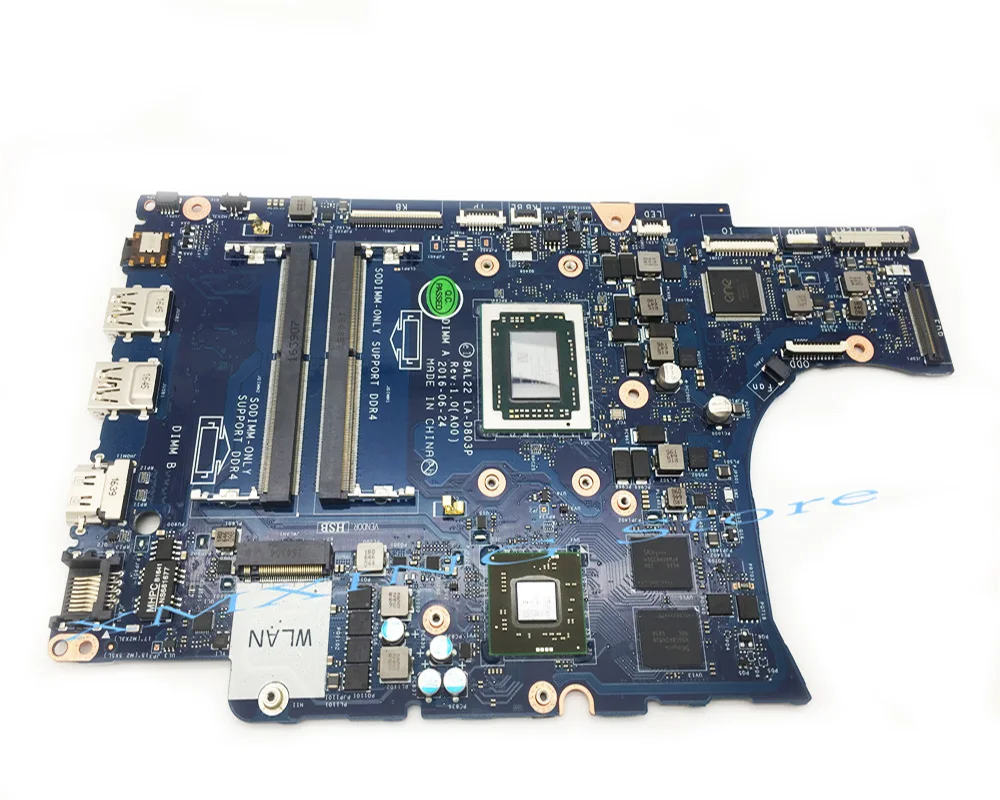 FULCOL Para DELL Inspiron 5565 Laptop placa-Mãe A12-9700P CPU R8 M445DX GPU LA-D803P CN-0G89K3 G89K3 Testado 100% trabalho