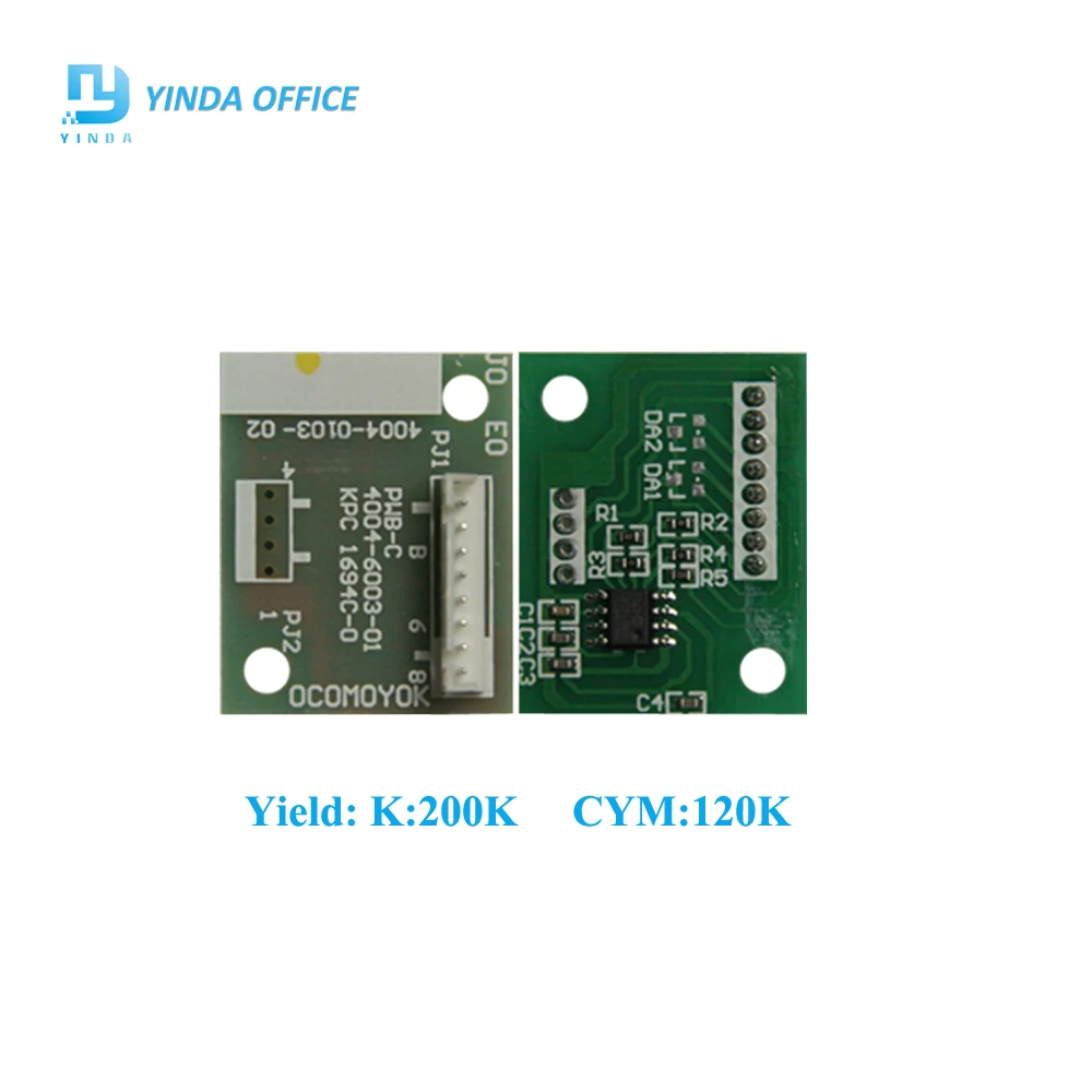 Vida longa tambor chip para konica minolta C550 C451 C650 impressora de peças de reposição