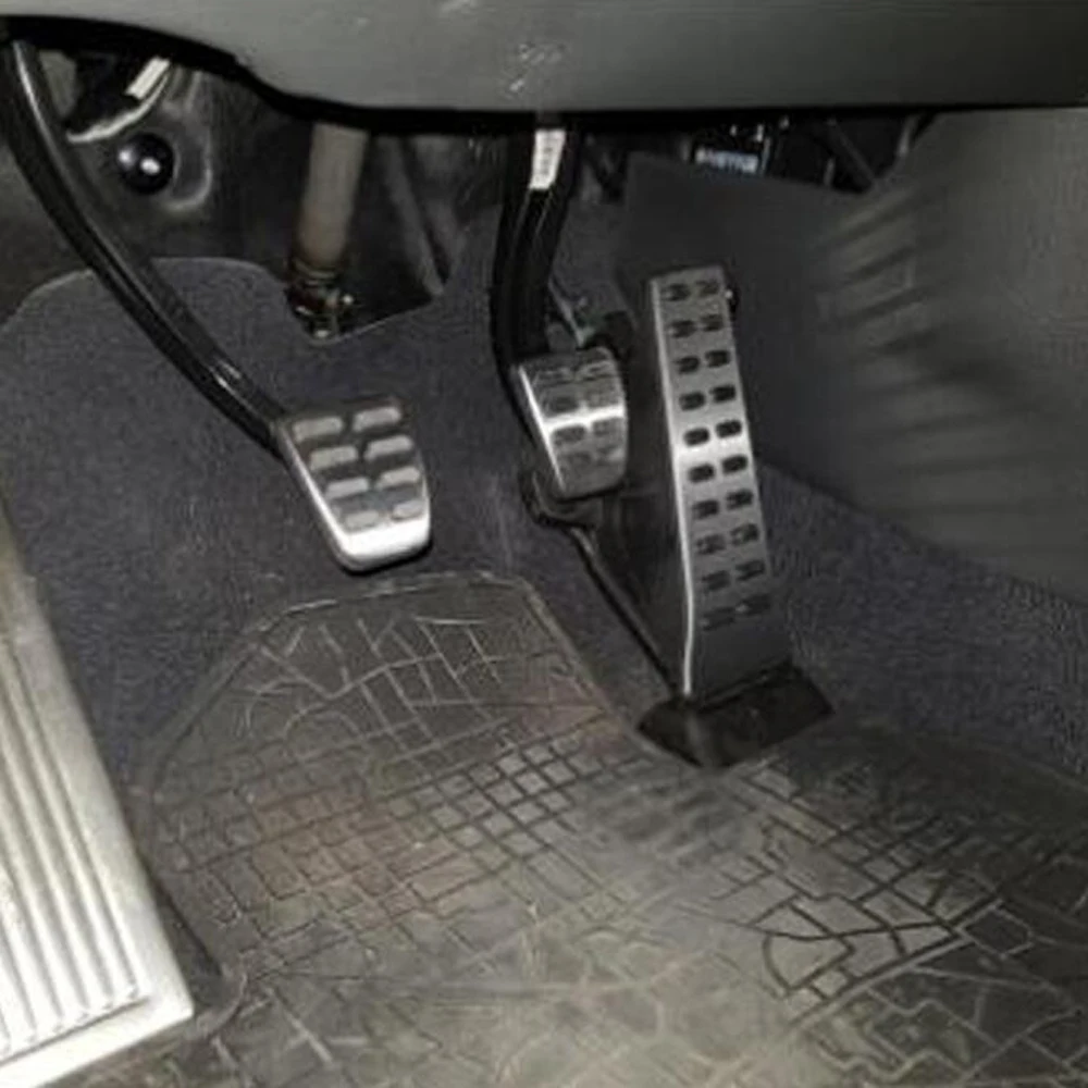 Pedais de Ajuste para o Hyundai Sonata i40 Tucson Santa Fé Kia Sportage QL Sorento slider remix kx5 K5 Optima MT EM Aço Inox Pedal Capa de Almofada