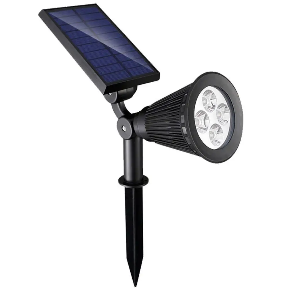 Outdoor LED Projector Solar 7 LED Ajustável Solar do Gramado da Lâmpada Impermeável de Cor Mudança de Jardim de Paisagem de Decoração de Parede de Luz