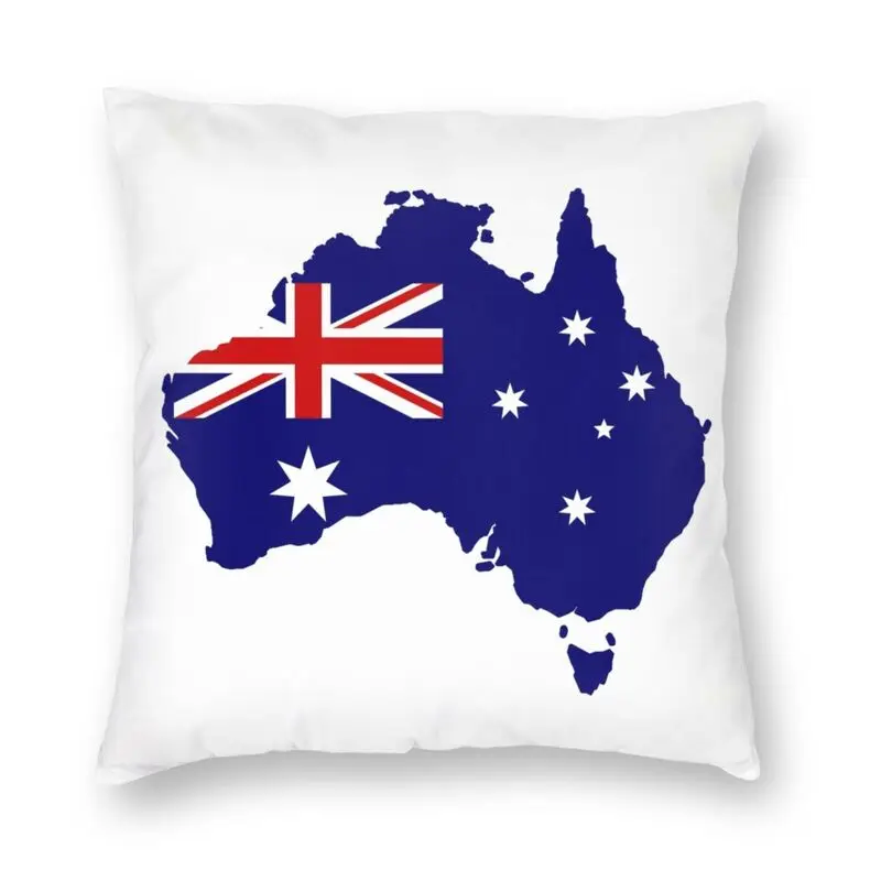 Nordic Austrália Bandeira Capas de Almofada de Decoração de Casa Australiano Orgulho Praça fronha de 40x40 Sofá Capa Almofada Decorativa