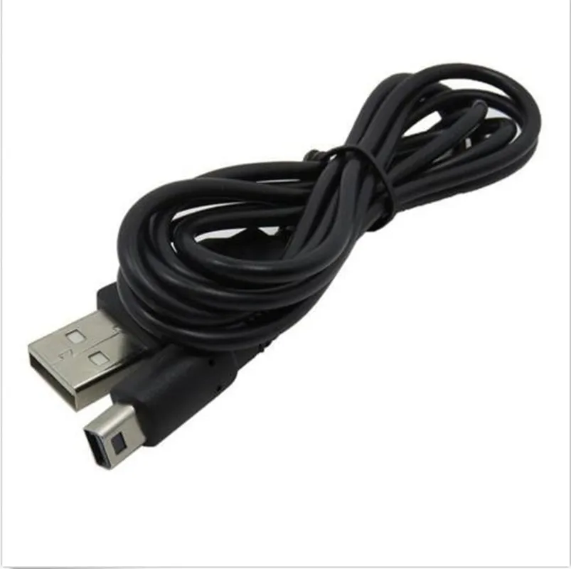 Alimentação USB Carregador Cabo de Carregamento para Nintendo NDSi XL/LL/3DS/3DSXL/LL Preto