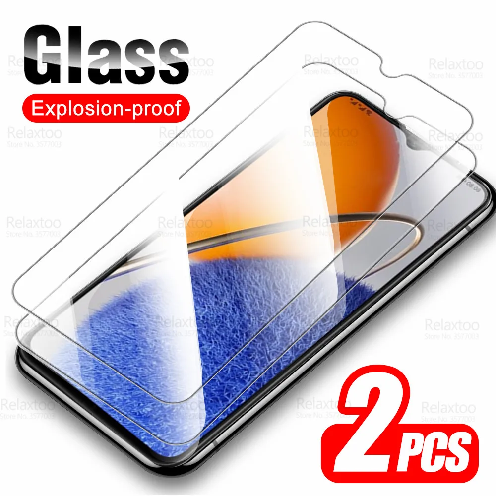 2Pcs de Vidro Temperado Para Huawei Nova Y61 de Proteção de Vidro Em Huawey NovaY61 Y 61 61Y 4G 6.52