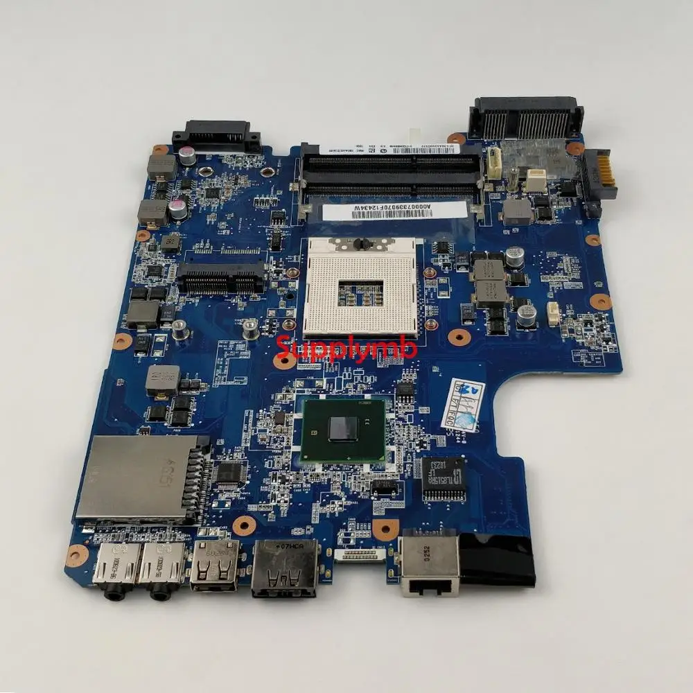 Cor azul A000073390 DA0TE2MB6G0 HM55 memória DDR3 para Toshiba Satellite L600 L645 NoteBook PC Portátil placa-Mãe placa-mãe Testada 4